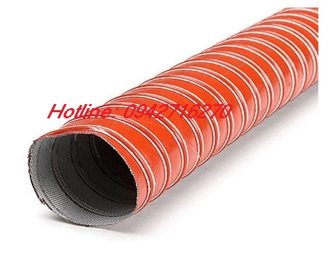 bán ống silicone chịu nhiệt cây 4m màu đỏ cam