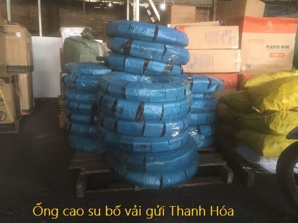 Ống cao su bố vải gửi đi cửa hàng Thanh Hóa