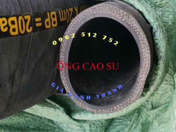Ống Cao su bố vải 5 lớp chịu áp lực 20bar