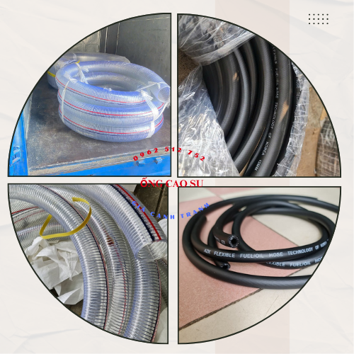 Ống cao su dẫn dầu hay ống nhựa lõi thép