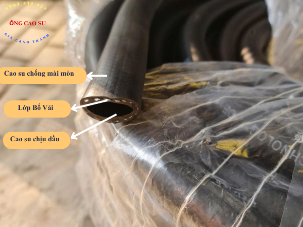 Cấu tạo ống cao su chịu dầu D19
