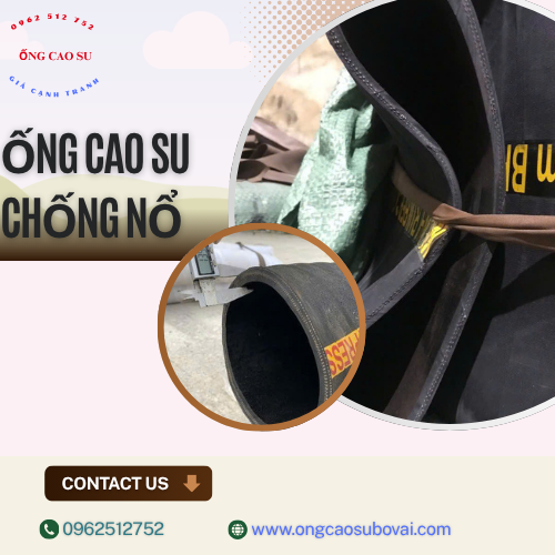 Ống Cao Su Chống Nổ